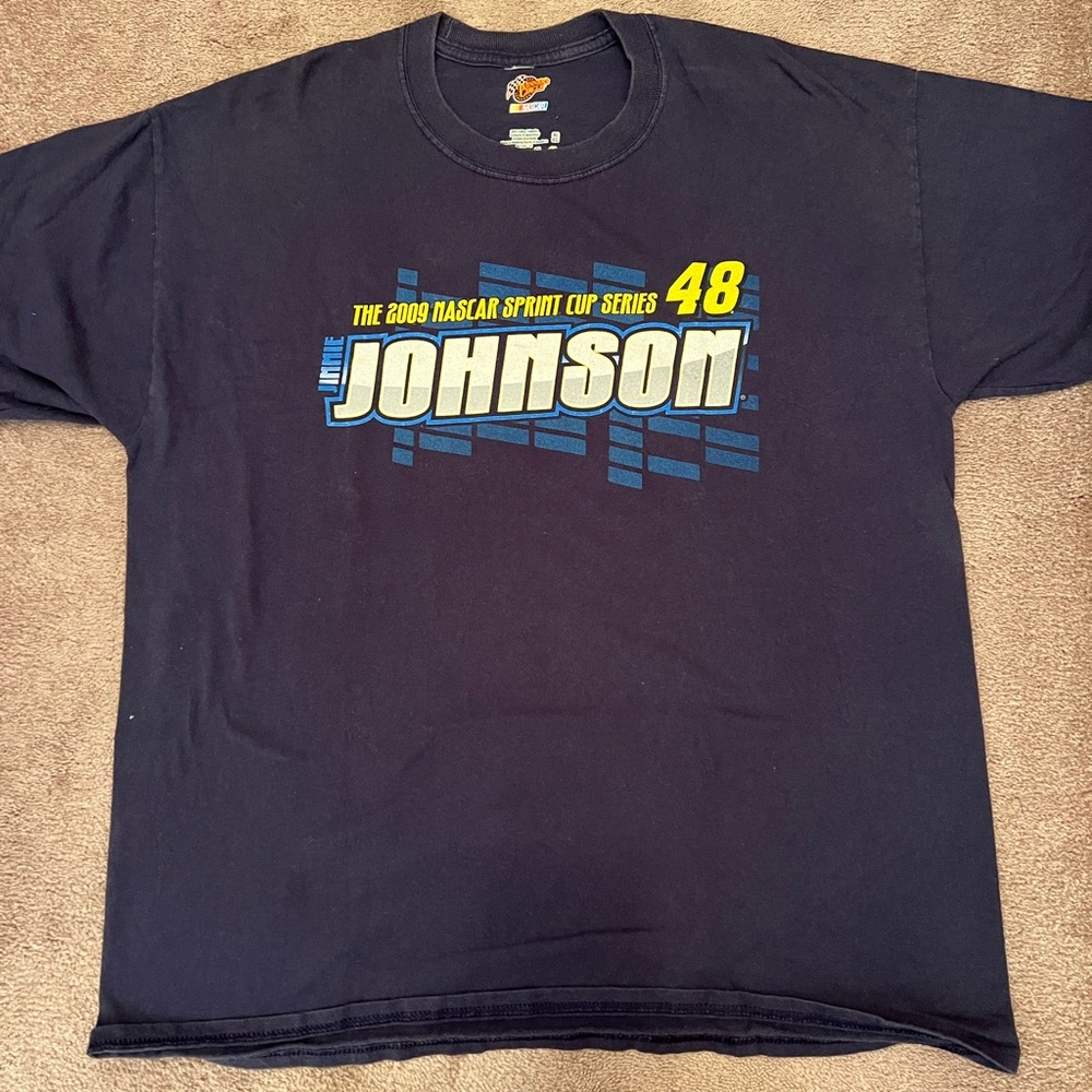 Vintage XL 2009 Nascar Sprint Cup Series Jimmie Johnson T-Shirt